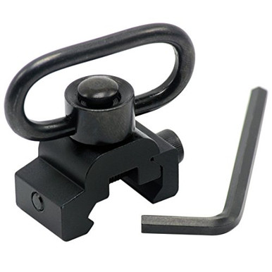 Quick Detach Sling Swivel Set - Picatinny Rail Mount With Push Button Release, 20mm 9 thumbnail image
