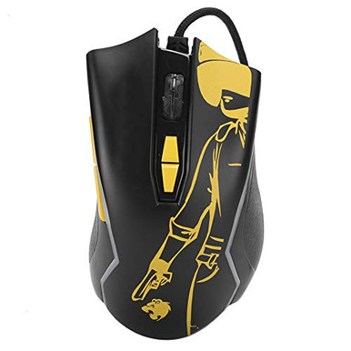 Wired Gaming Mouse, USB 6 Adjustable DPI Ergonomic Desktop Laptop Mice ...