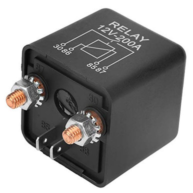 Car Start Relay, 12V 4-Pin On/Off Relay, Wm686 Stable 200A Car For