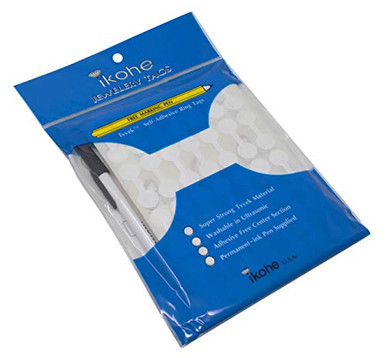 Ring Label Pack of 1000 Tyvek White Self-Adhesive Ring Tags Labels with Marker ...