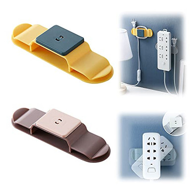 YJHY Upgraded Plug Wire Holder Non-Marking Hook Cable Retainer - Self ...