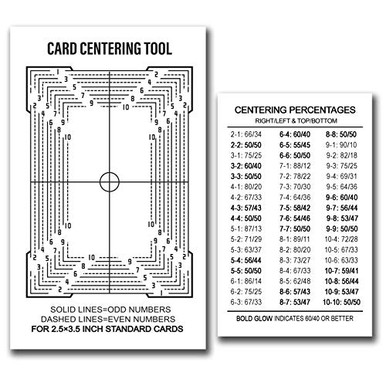 The Card Centering Grading Tool - Card Grading Tool - Card Tools - Card ...