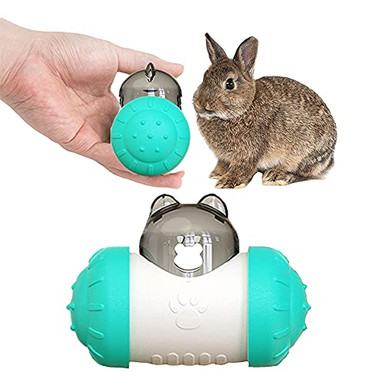Interactive Treat Ball for Rabbits, Roll and Push, Use with Diced ...
