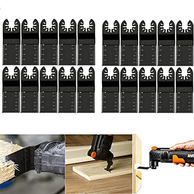 Box Set Oscillating MultiTool Saw For Blade Wood Metal Cutting Diy