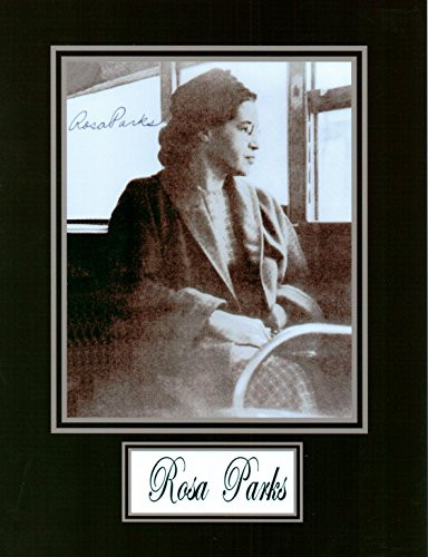 Rosa Parks, Civil Rights Champion 8 X 10 Photo Display Autograph on ...