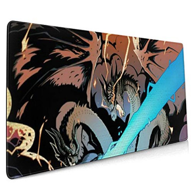 Godzilla Vs King Ghidorah Extended Gaming Mouse Mat, DIY Custom ...