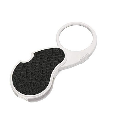 AOX Auxiliary Supplies Portable Handheld Folding Magnifier, HD with LED ...