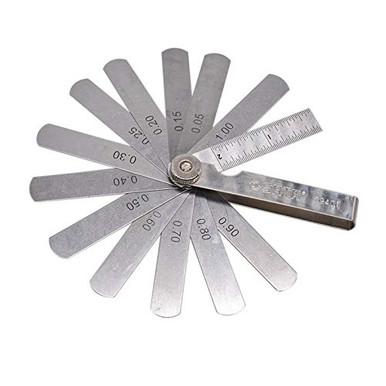 1set Dental Orthodontic Interproximal Enamel Reduction IPR Gauge Ruler