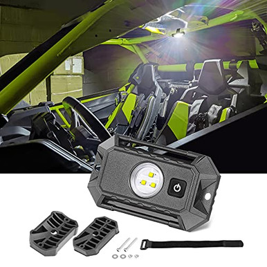 LED Dome light, ROADOR UTV Interior Dome Light W/ Switch 12V Universal