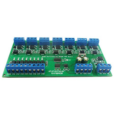 Eletechsup 5A DC 6-24V 8I8O Multifunction Modbus RTU MOSFET Module ...