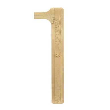 Oumefar Double Scale Vernier Caliper Measuring Caliper Brass Jewelry ...