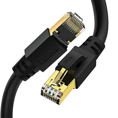 Cat8 Ethernet Cable 3ft, Internet Network Cables, RJ45 Cat8 LAN Network ...
