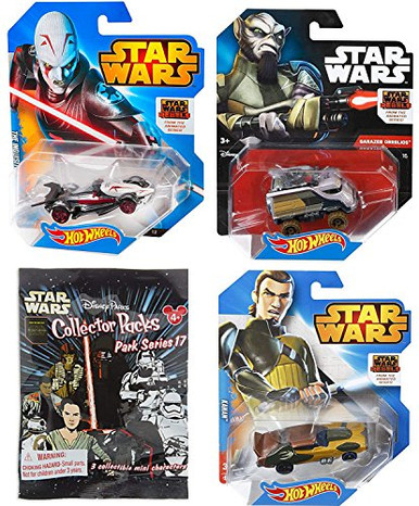 Hot Wheels Star Wars Kanan Character Car – 1:64 Scale Collectible Vehicle For Kids & Fans