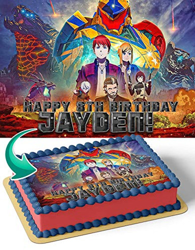 Cakecery Pacific Rim The Black Edible Cake Image Topper Personalized ...