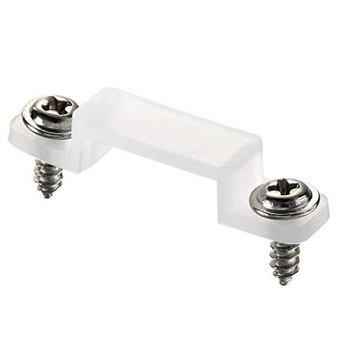 uxcell LED Strip Mounting Brackets- Fixing Clips Clamps Holder for 5050 ...