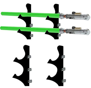 WANLIAN Lightsaber Rack- Sword Hook- and Acrylic Two-Layer Wall-Mounted ...