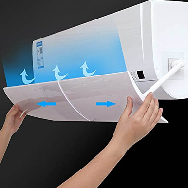 Anti Direct Blowing Retractable Air Conditioner Shield Wind Deflector ...