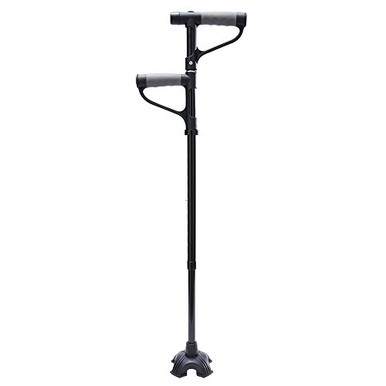 Easy Sit & Stand Up Cane | Double Handle Walking Cane with Flashlight ...