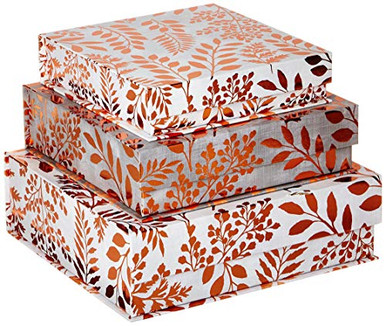 Punch Studio Nested Box Set with Copper Lilac & Sage (43812N ...