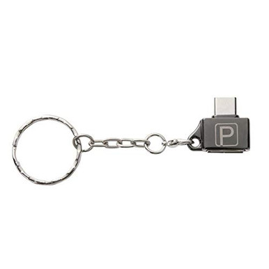 Usb Female Key Chain Occus Mini Key Ring Type Metal Case USB2.0 Female to Type-C Male Port ...