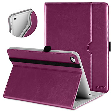 DTTO iPad Mini 4 Case, Premium Leather Folio Stand Cover Case with ...