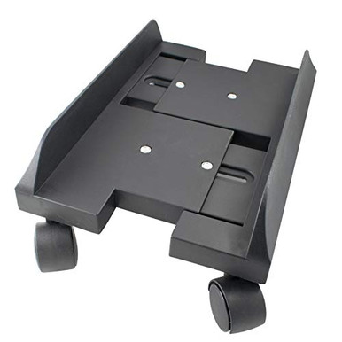 CPU Stand Cart Holder Plastic Desktop Computer Tower Stand Cart with ...