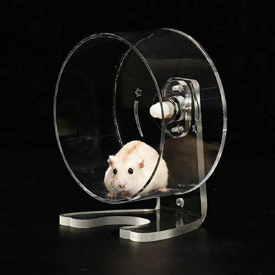 Photo inspiration: Hamster Cage With Exercise Wheel Attachment And Storage Reference: Dujiaoshou Hamster Running Toy Wall Mounted Pet Silent Exercise Wheels