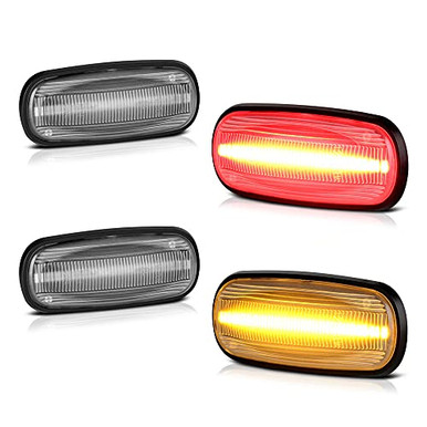 Amber Fender Side Marker Lights Housing For 03-09 Dodge Ram 2500 3500