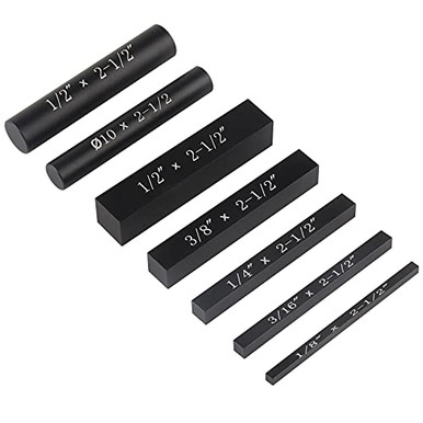 Setup Blocks Height Gauge Set, 7pcs Precision Aluminum Setup Bars for ...