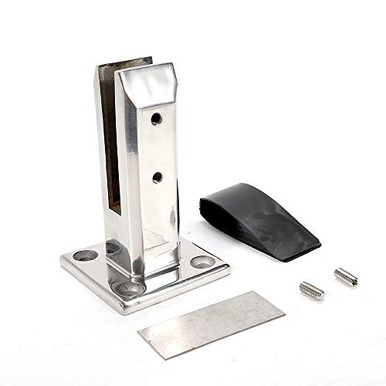 Stainless Steel Glass Pool Fence Post Balustrade Railing Clamps for ...
