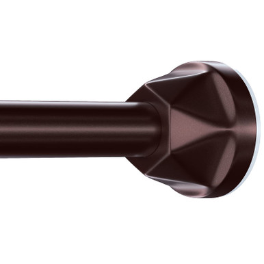 Shower Curtain Rod 40-72 Inch, Bronze Shower Curtain Rod Tension No ...