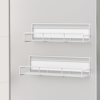HuggieGems 2 Pack Magnetic Spice Rack Organizer for Refrigerator and ...