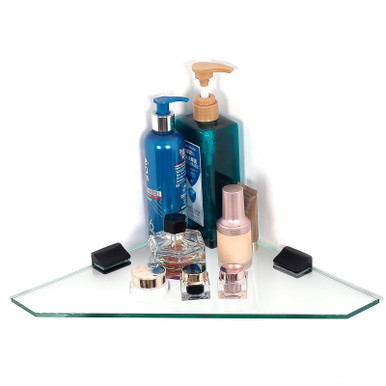 APROTOSS Enhance Your Storage with Our 12 inch Glass Shower Shelf ...