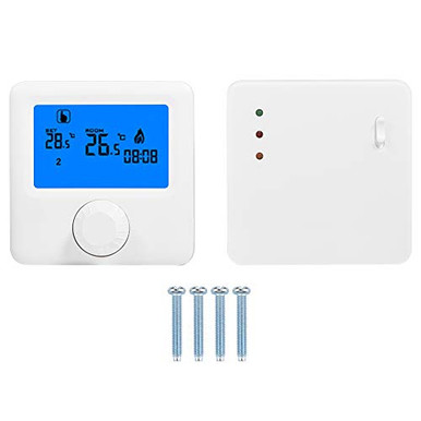 Digital 16A Electric Heating Thermostat Wireless Large LCD Screen ...