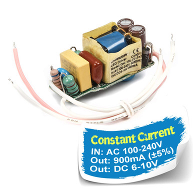 Chanzon LED Driver 900mA (Constant Current Output) 6V-10V (Input 100 ...