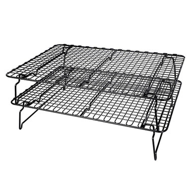 MIU Stackable Cooling Racks for Cooking and Baking with Folding Legs ...