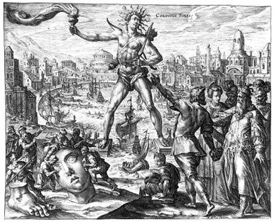 Colossus Of Rhodes None Of The Wonders Of The Ancient World The ...