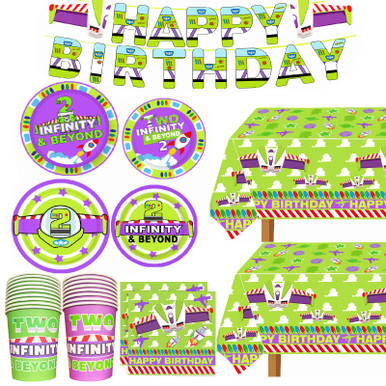 Buzz Lightyear Geburtstagsparty-Tischdecke – Bunt & Fröhlich Für Den Kindergeburtstag