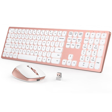 Wireless Keyboard and Mouse Combo with Backlit, Seenda Illuminated ...