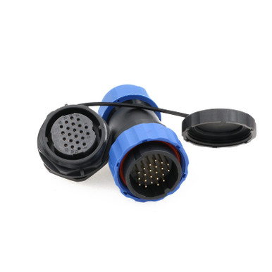 ZBLZGP SD28 28MM Ip68 Aviation Bulkhead Connector Male Female Back Nut ...