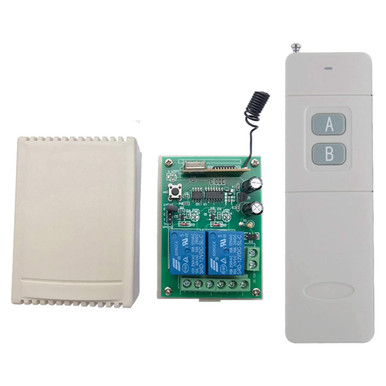 DC AC 12V 24v 36V Wireless Remote Control Switch 2-Channel Relay DC/AC ...