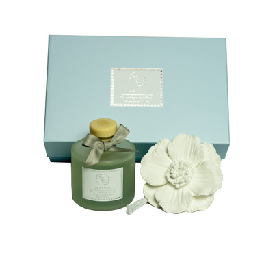 Pretty Valley Home Ceramic Diffuser Flower 120ml Gift Box - Marine ...