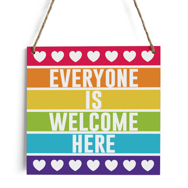 Rustic Love Heart Decor Welcome Sign Wood Wall Art Wall Hanging Decor ...