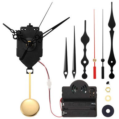 Pendulum Clock Movement,MoreChioce Long Shaft Quartz Clock Movement ...