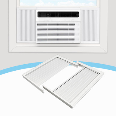 Air Jade Window Air Conditioner Side Panels with Frame, Window AC Side ...