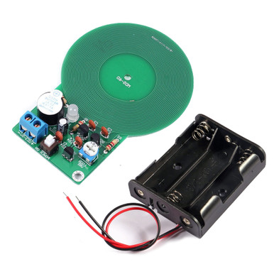 ALAMSCN Electronic Practice Kit DC 3V-5V Metal Detector DIY Kit Sensor
