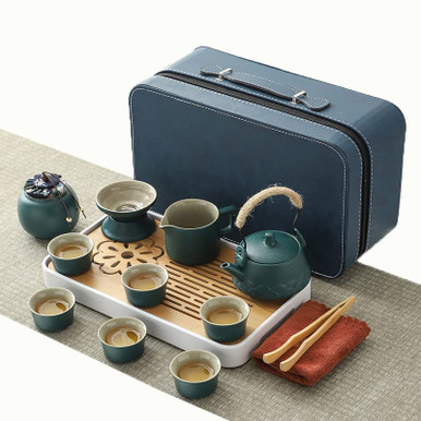 Man Tea Set Kung Fu Tea Set, Japanese Tea Set, Porcelain Tea Set, Complete Tea Set ...