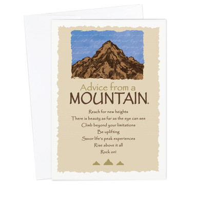Your True Nature Advice from a Mountain 6 All Occasion Greeting Cards ...