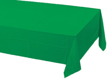 Creative Converting Touch of Color Paper Banquet Table Cover, Emerald