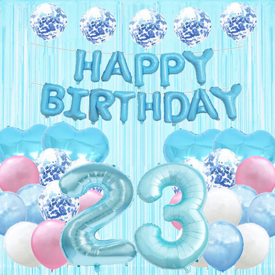 Sweet 23th Birthday 23 Balloon 23st Birthday Decorations 23st Balloon ...